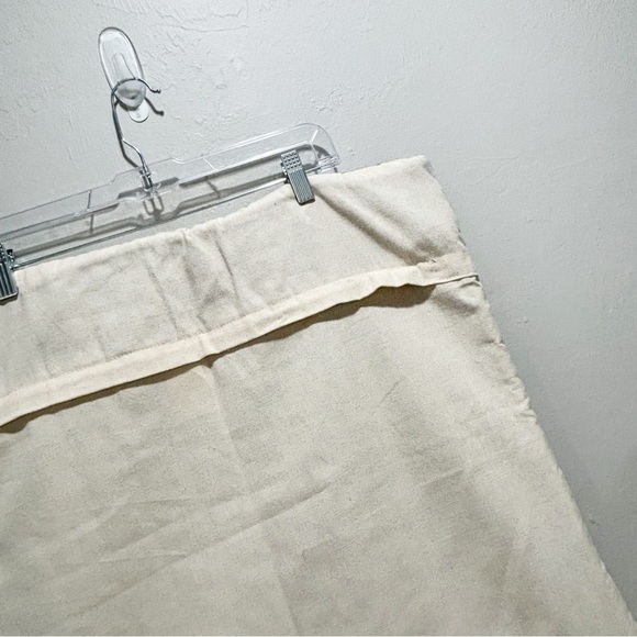 SURYA Gray Ivory Wool Blend Basket Weave Chunky Boho Pillow Cover 20” X 20” - Picture 6 of 8